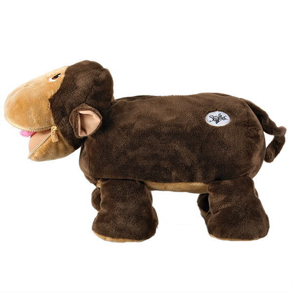 stuffies scout the monkey